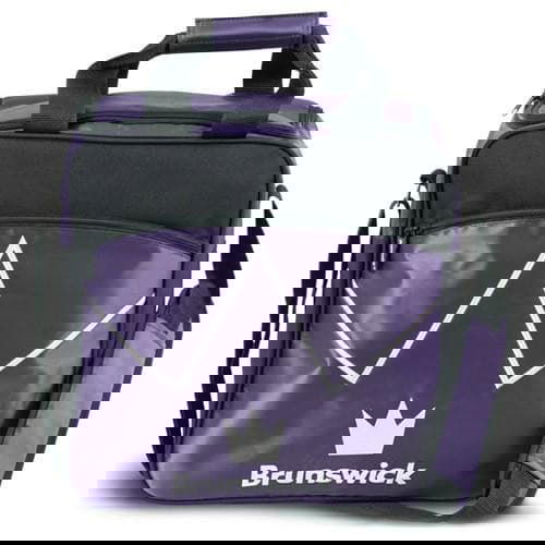 Brunswick Blitz Single Tote Purple Bowling Bag - BowlersParadise.com