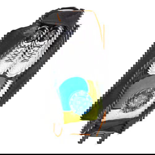 Brunswick Blitz Triple Roller Black Purple Bowling Bag - BowlersParadise.com