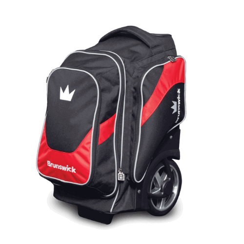 Brunswick Charger Double Roller Bowling Bag Black