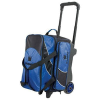 Brunswick Edge Double Roller Blue Bowling Bag - BowlersParadise.com