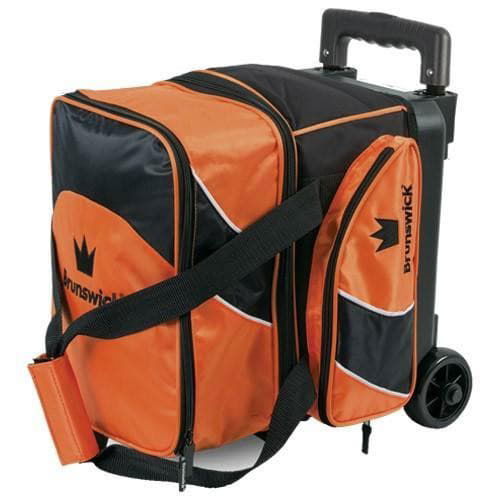 Brunswick Edge Single Roller Orange Bowling Bag - BowlersParadise.com