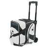 Brunswick Edge Single Roller White Black Bowling Bag - BowlersParadise.com