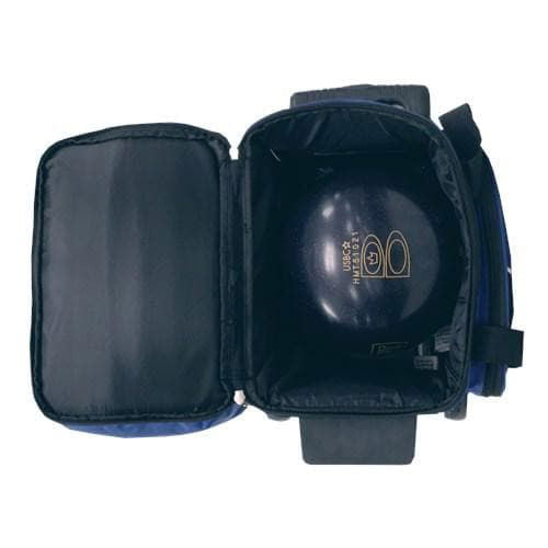 Brunswick Edge Single Roller White Black Bowling Bag - BowlersParadise.com