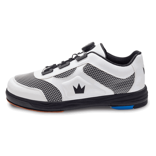 Brunswick Men’s Fury White Right Hand Bowling Shoes - BowlersParadise.com