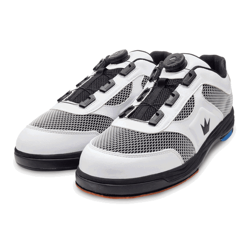 Brunswick Men’s Fury White Right Hand Bowling Shoes - BowlersParadise.com