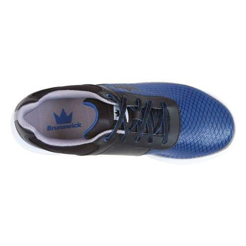 Brunswick Mens Frenzy Black Royal Bowling Shoes - BowlersParadise.com