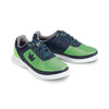 Brunswick Mens Frenzy Navy Green Bowling Shoes - BowlersParadise.com