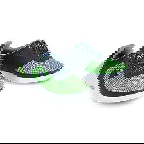 Brunswick Mens Frenzy Navy Green Bowling Shoes - BowlersParadise.com