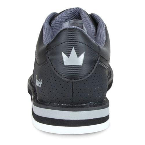 Brunswick Mens Rampage Interchangeable Black Left Hand Bowling Shoes - BowlersParadise.com