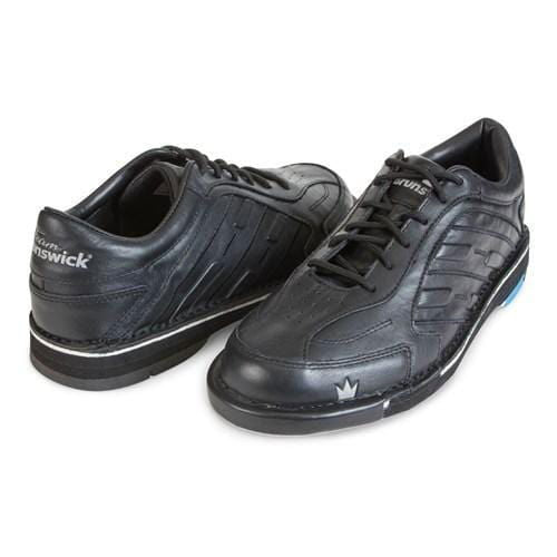Brunswick Mens Team Brunswick Right Hand Wide Bowling Shoes Black - BowlersParadise.com