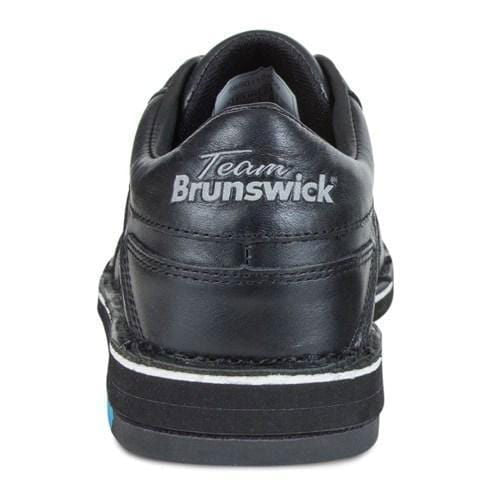 Brunswick Mens Team Brunswick Right Hand Wide Bowling Shoes Black - BowlersParadise.com