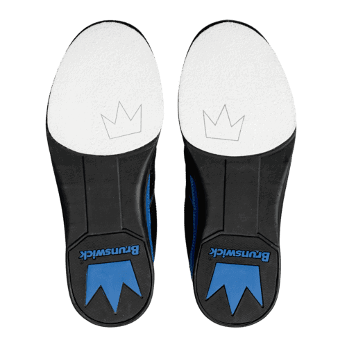 Brunswick Mens Vapor Black Royal Bowling Shoes - BowlersParadise.com