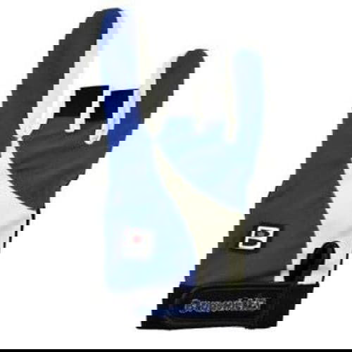 Brunswick Power X Right Hand Bowling Glove Blue - BowlersParadise.com