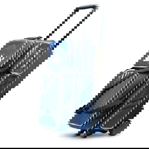 Brunswick Quest Triple Roller Blue Bowling Bag - BowlersParadise.com
