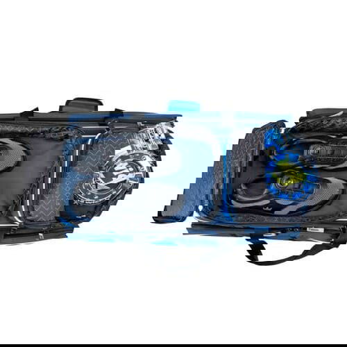 Brunswick Quest Triple Roller Blue Bowling Bag - BowlersParadise.com