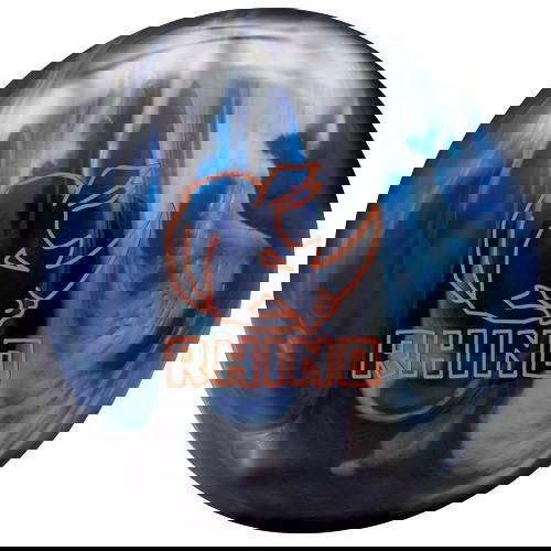 Brunswick Rhino Blue Black Silver Pearl Bowling Ball - BowlersParadise.com