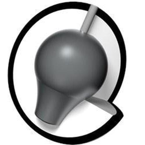 Brunswick Rhino Charcoal Silver Violet Pearl Bowling Ball - BowlersParadise.com