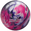 Brunswick Rhino Purple Pink White Pearl Bowling Ball - BowlersParadise.com