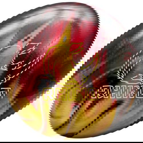 Rhino ボウリングボール AKA22146 Brunswick Rhino Red Black Gold Pearl Bowling Ball