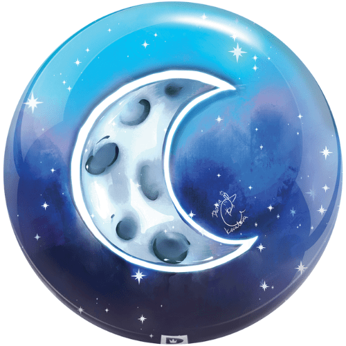 Brunswick Sun and Moon Viz-A-Ball Bowling Ball - BowlersParadise.com