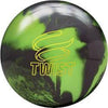 Brunswick Twist Neon Green Black Bowling Ball - BowlersParadise.com