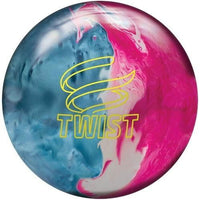 Brunswick Twist Sky Blue Pink Snow Bowling Ball - BowlersParadise.com