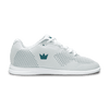 Brunswick Womens Axis White Teal Bowling Shoes - BowlersParadise.com