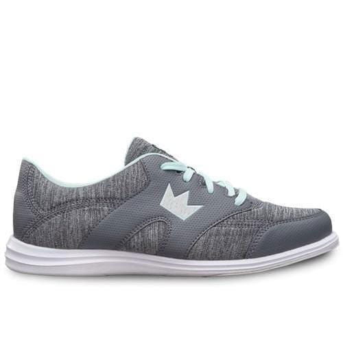 Brunswick Womens Karma Sport Grey Mint Bowling Shoes - BowlersParadise.com