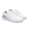 Brunswick Youth Mystic White Silver Bowling Shoes - BowlersParadise.com