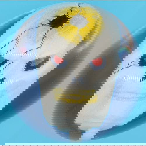 Clear Super Skull Bowling Ball 14.5 lbs. - BowlersParadise.com