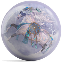 OnTheBallBowling Cloud Dancer Horse Bowling Ball