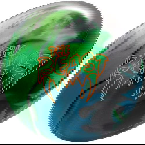 Columbia 300 Beast Hybrid Lime Sky Black Bowling Ball - BowlersParadise.com