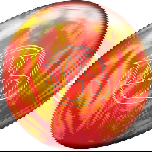 Columbia 300 White Dot Lava Fire Bowling Ball - BowlersParadise.com