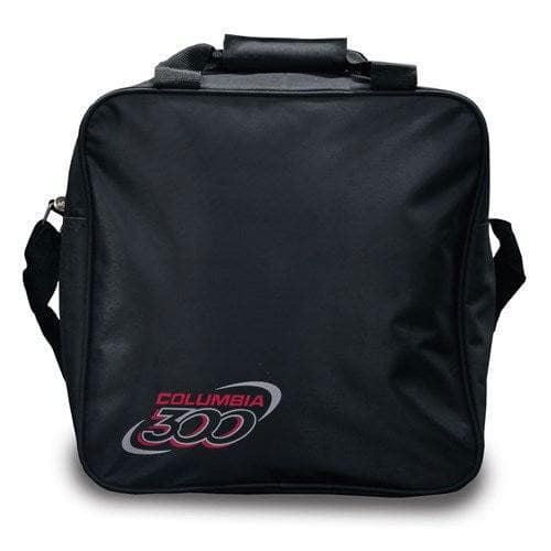 Columbia 300 White Dot Single Tote Black Bowling Bag - BowlersParadise.com