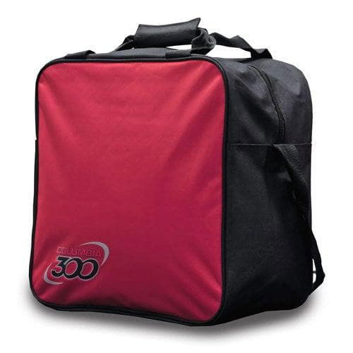 Columbia 300 White Dot Single Tote Red Bowling Bag - BowlersParadise.com