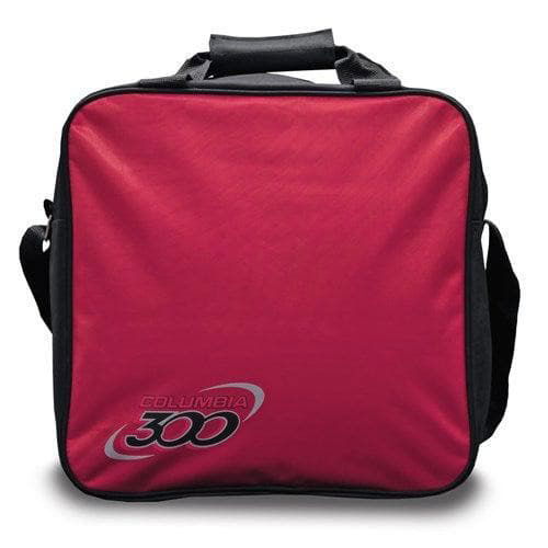 Columbia 300 White Dot Single Tote Red Bowling Bag - BowlersParadise.com