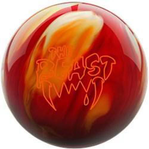 Columbia Beast Cherry Gold White Bowling Ball - BowlersParadise.com