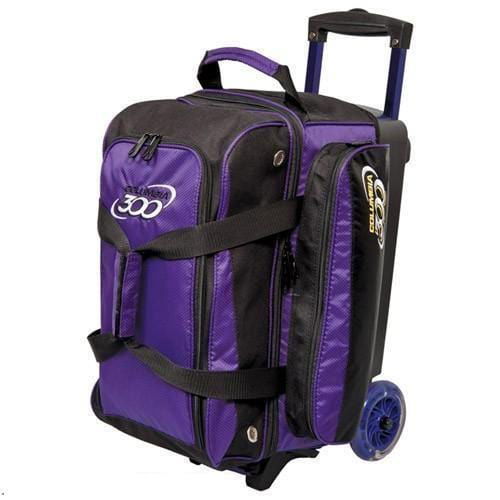 Columbia Icon Double Roller Purple Bowling Bag - BowlersParadise.com