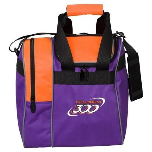 Columbia Team C300 Single Tote Purple Orange - BowlersParadise.com