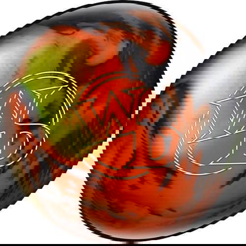 Columbia White Dot Bowling Ball Lava - BowlersParadise.com