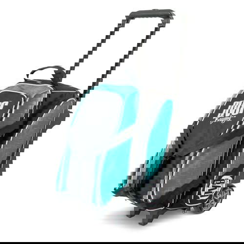DV8 Circuit Double Roller Teal Bowling Bag - BowlersParadise.com
