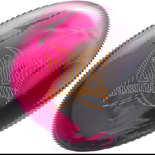 DV8 Collision Pink Silver Black Hybrid Bowling Ball - BowlersParadise.com