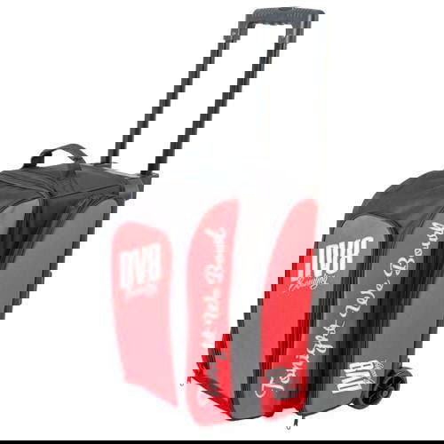 DV8 Freestyle Double Roller Red Bowling Bag - BowlersParadise.com