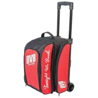 DV8 Freestyle Double Roller Red Bowling Bag - BowlersParadise.com