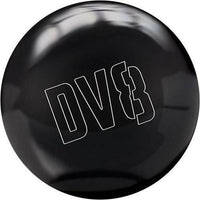 DV8 Just Black Polyester Bowling Ball - BowlersParadise.com