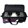 Tenth Frame Deluxe Triple Roller Purple Bowling Bags