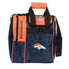 KR Denver Broncos NFL Single Tote Bowling Bag