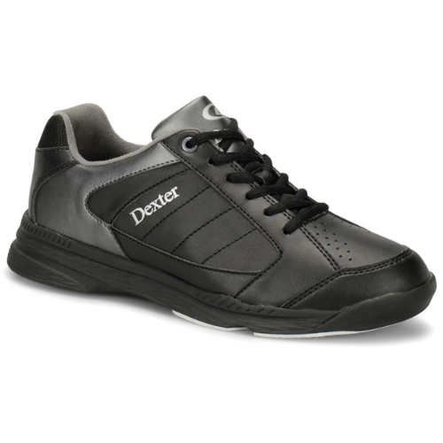 Dexter Mens Ricky IV Black/Alloy Wide Bowling Shoes