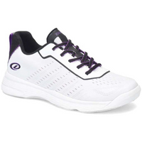 Dexter Women's Trixie White/Black/Purple Bowling Shoes