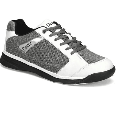Dexter Men’s Wyoming Light Grey White Knit Bowling Shoes